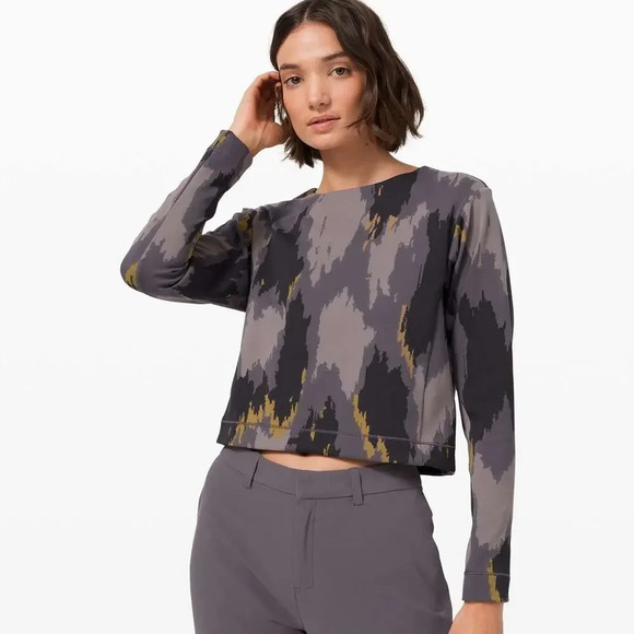 Lululemon x Robert Geller Take The Moment Long Sleeve‎ Sweatshirt - Picture 1 of 10